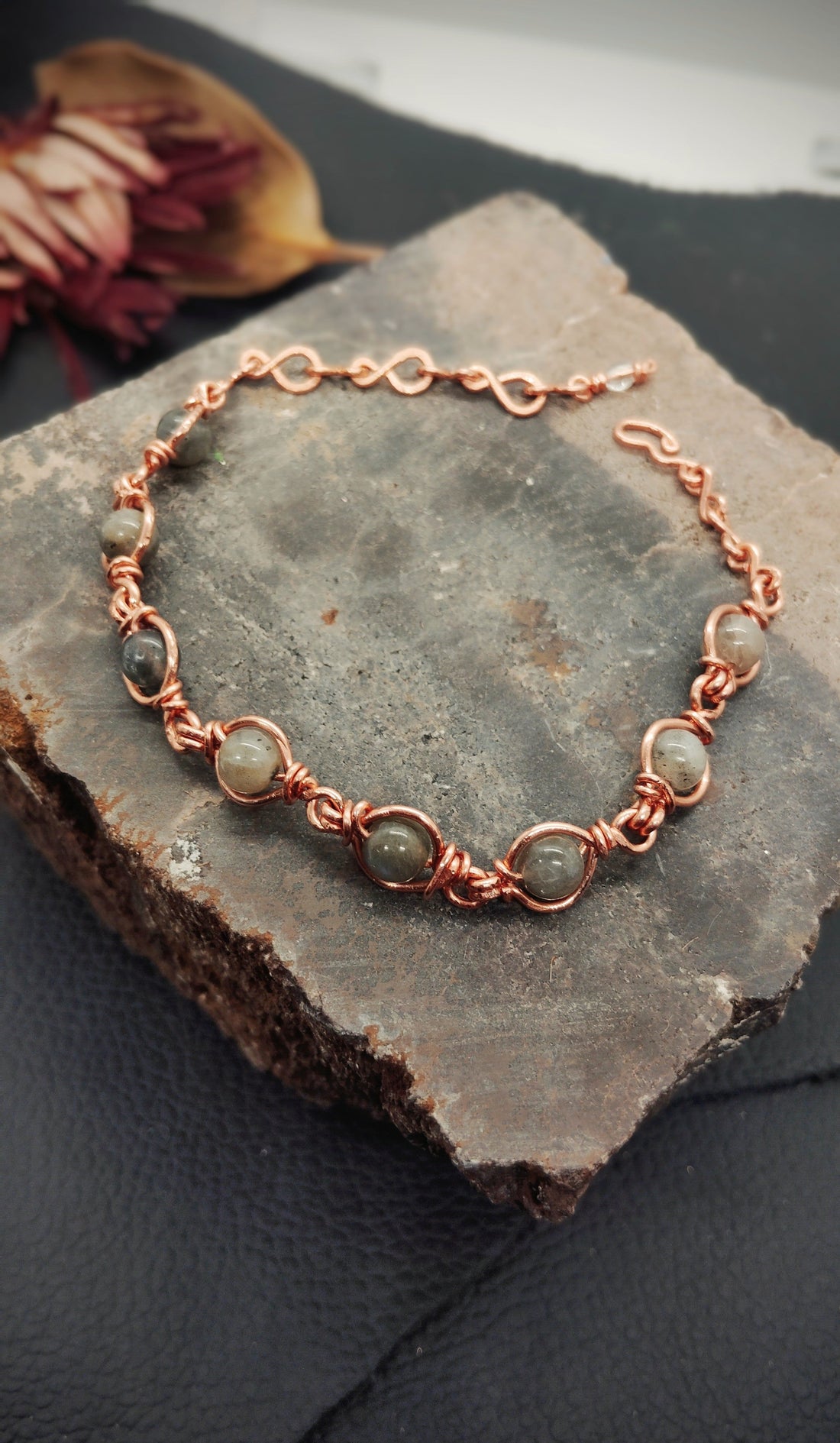 Labradorite & Copper: The Dance of Grounding and Light