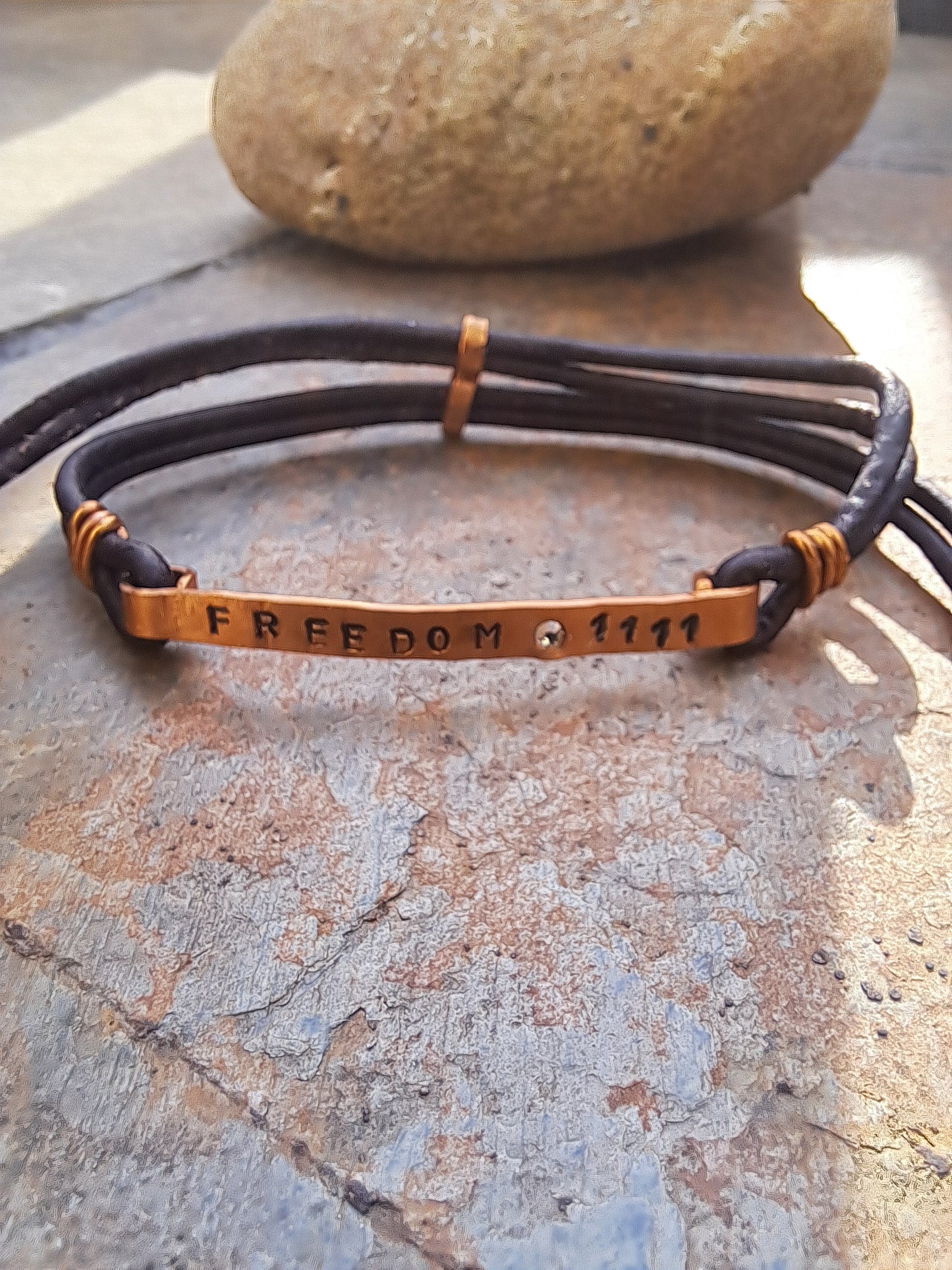 New Paths- Adjustable Affirmation Bracelet