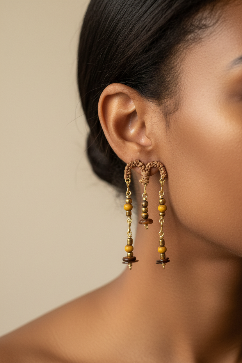 The Trinity Harmony Earrings