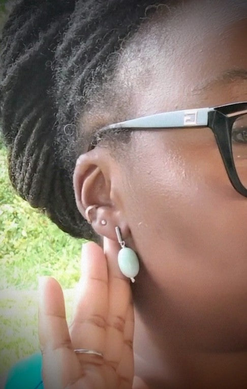 Amazonite Stud