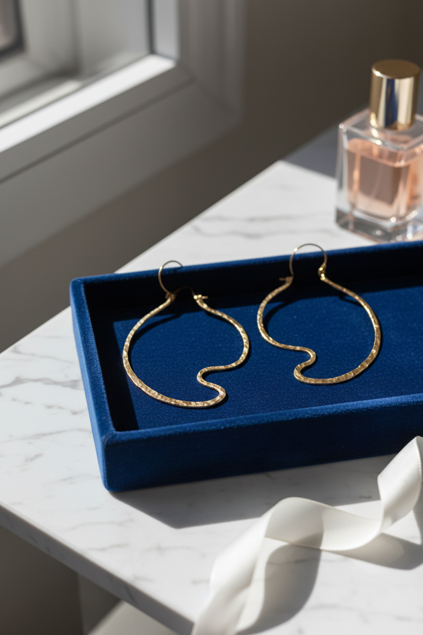 I Said What I Said- Quotation Mark Statement Earrings