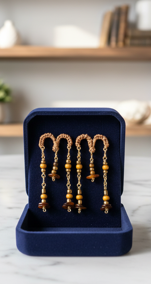 The Trinity Harmony Earrings
