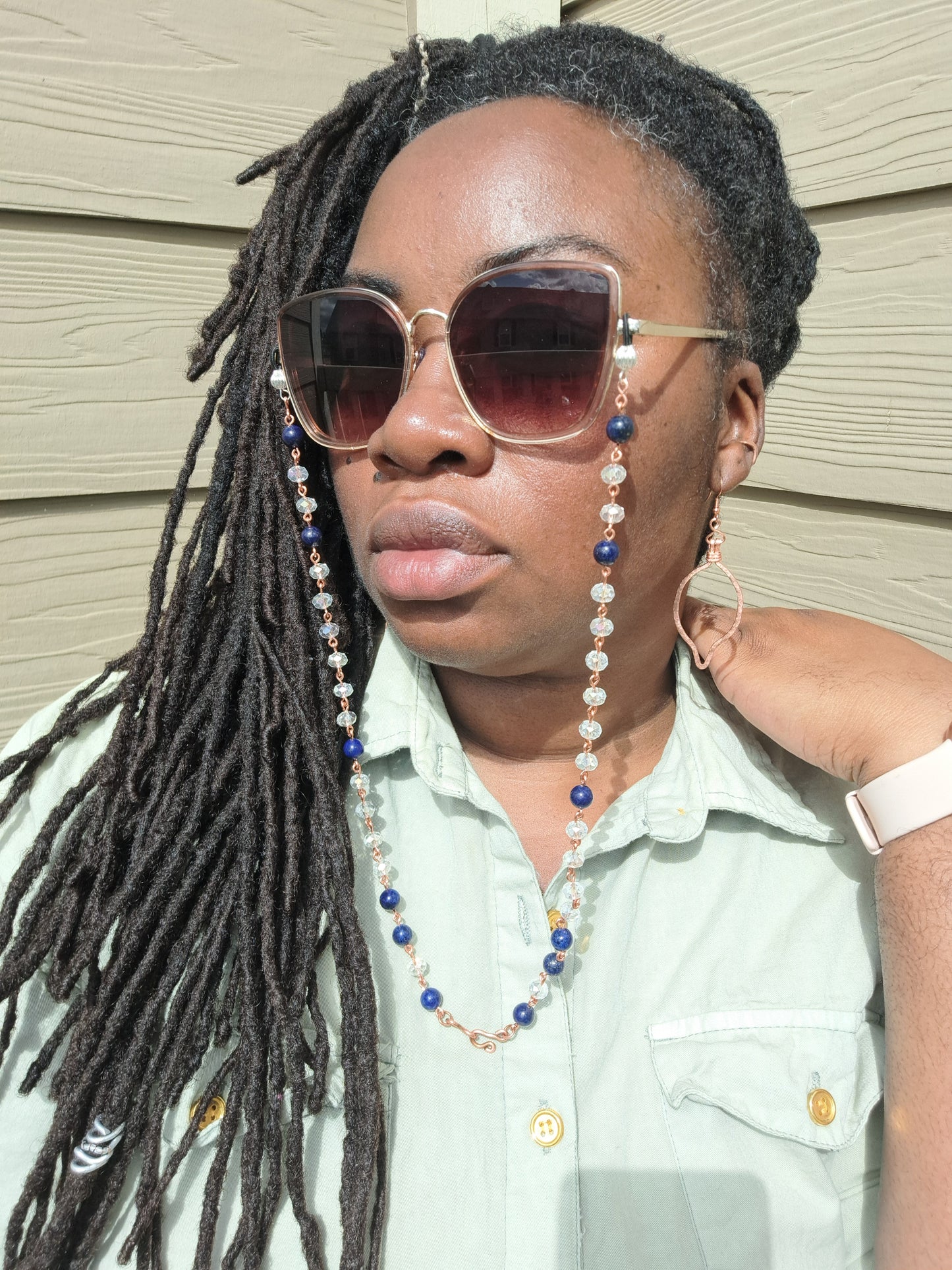Vibrant Eye- Eye Glass Chain