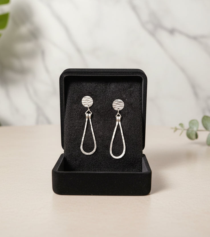 Never Forget| Sterling Silver and Stainless Steel Earring